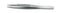 IDEAL-TEK 00D SA Tweezer, Precision, Serrated, 120 mm, Stainless Steel Body, Stainless Steel Tip