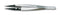 IDEAL-TEK 259 CF Tweezer, Precision, 130 mm, Stainless Steel Body, Fibre Tip