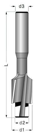 RUKO 102410 COUNTERBORE, HSS, M5