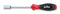 WIHA 1029 Nut Driver, SoftFinish&iuml;&iquest;&frac12; Handle, Hex Blade, ChromTop Finish, 13mm x 249mm