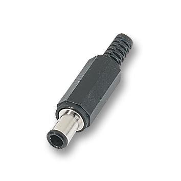 LUMBERG 1636 05 DC Power Connector, Plug, 2 A, 1.4 mm, 9.5 mm, Cable Mount, 4.3 mm