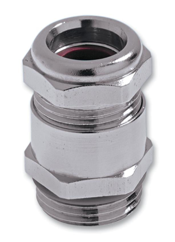 LAPP KABEL 52105470 Cable Gland, M20 x 1.5, 6.8 mm, 8.8 mm, Brass, Metallic - Nickel Finish