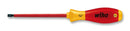 WIHA 320N-3.5 Screwdriver, Slotted, VDE, 100 mm Blade, 3 mm Tip, 204 mm Overall