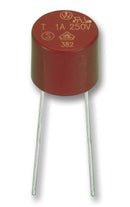 LITTELFUSE 37200630001 Fuse, PCB Leaded, 63 mA, 250 VAC, TR5 Series, Time Delay, Radial Leaded