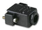 HARTING 09 67 009 0442 D Sub Backshell, Black, DE, 180&deg;, Thermoplastic Body