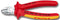 KNIPEX 70 06 160 160mm Bevelled VDE Tested Insulated Diagonal Cutters with Two-colour Dual Component Handles