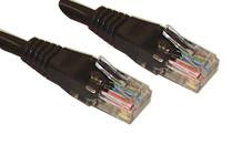 PRO SIGNAL PS11197 RJ45 Male to Male Cat6 UTP Ethernet Patch Lead, 1m Black