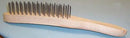 DURATOOL 21-0418 Wire Brush - 3 Row of Bristles