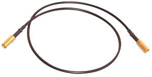 GREENPAR - TE CONNECTIVITY 1337816-1 RF / Coaxial Cable Assembly, SMB Plug, 50ohm, SMB Plug, 90&deg;, 50ohm, RG174, 50 ohm, 9.84 ", 250 mm