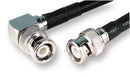 GREENPAR - TE CONNECTIVITY 1337772-3 RF / Coaxial Cable Assembly, BNC Plug, BNC Plug, 90&deg;, RG58, 50 ohm, 3.2 ft, 1 m
