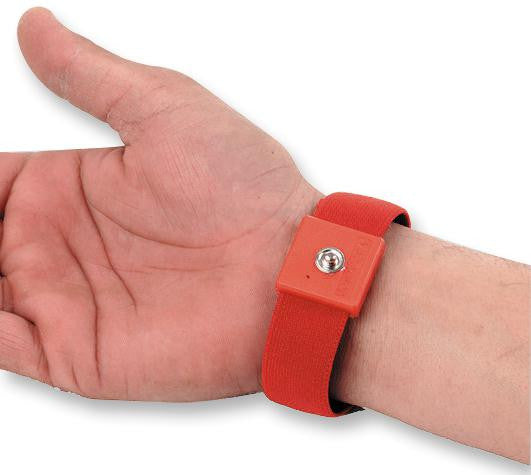 VERMASON 229755 WRIST BAND, ADJUSTABLE, RED