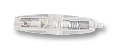 BULGIN FX280 Fuseholder, In-Line, 50V, 10A, 5 x 20mm, 6.3 x 25mm, 6.3 x 32mm, Screw Terminal, Clear