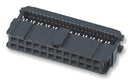 AMP - TE CONNECTIVITY 1658621-9 Wire-To-Board Connector, 2.54 mm, 40 Contacts, Receptacle, AMP-LATCH Novo Series, IDC / IDT, 2 Rows