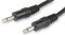 PRO SIGNAL PSG00108 3.5mm Mono Jack Plug to Plug Lead, 1.2m Black