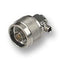 HUBER & SUHNER 16 N-50-3-26/133NE RF / Coaxial Connector, N Coaxial, Right Angle Plug, Solder, 50 ohm, RG58C, Brass