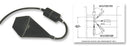 TRITON CONTROLS LR02IS-L05M-ATEX Float Switch, LR02-IS Series, ATEX, Hypalon, 5 m Cable