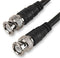 PRO SIGNAL BNC PLUG-PLUG RG591M RF / Coaxial Cable Assembly, BNC Straight Plug, BNC Straight Plug, 3.3 ft, 1 m, Black