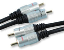 PRO SIGNAL JR9502/1M Audio / Video Cable Assembly, Phono (RCA) Plug, x 2, Phono (RCA) Plug, x 2, 3.2 ft, 1 m, Blue