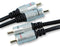 PRO SIGNAL JR9502/1M Audio / Video Cable Assembly, Phono (RCA) Plug, x 2, Phono (RCA) Plug, x 2, 3.2 ft, 1 m, Blue