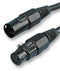 DAP AUDIO FL-08-10 Audio / Video Cable Assembly, XLR Plug, 5 Way, XLR Socket, 5 Way, 32 ft, 10 m, Black