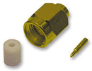 GREENPAR - TE CONNECTIVITY 1-1478903-0 RF / Coaxial Connector, SMA Coaxial, Straight Plug, Solder, 50 ohm, RG402, Brass