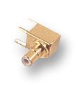 GREENPAR - TE CONNECTIVITY 1-1337481-0 RF / Coaxial Connector, SMB Coaxial, Right Angle Jack, Solder, 50 ohm, Brass