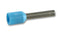 SCHNEIDER ELECTRIC / TELEMECANIQUE DZ5CE007 Wire Ferrule Terminal, DZ5 Series, 20 AWG, 0.75 mm&iuml;&iquest;&frac12;, Blue, Plastic