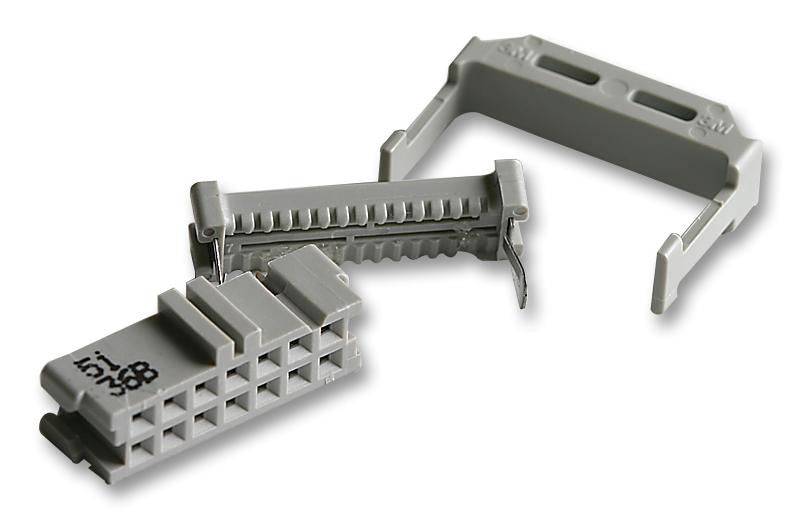 3M 3385-6614 Wire-To-Board Connector, 3000 Series, IDC / IDT, Receptacle, 14 Contacts, 2.54 mm