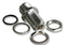 RADIALL R161753000 RF / Coaxial Adaptor, Inter Series Coaxial, Straight Bulkhead Adapter, N, Jack, N, Jack