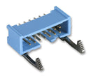 AMP - TE CONNECTIVITY 2-1761606-5 Wire-To-Board Connector, Straight, 2.54 mm, 14 Contacts, Header, AMP-LATCH Series, Through Hole