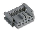 3M 89110-0101HA Wire-To-Board Connector, 891 Series, 10 Contacts, Receptacle, 2.54 mm, IDC / IDT, 2 Rows