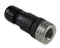 BRAD 8A4000-325 Sensor Connector, Micro-Change 8A4000 Series, M12, Receptacle, 4 Contacts, Screw Socket
