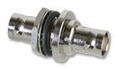 RADIALL R141753000 RF / Coaxial Adaptor, Hermetic, Inter Series Coaxial, Straight Bulkhead Adapter, BNC, Jack, BNC