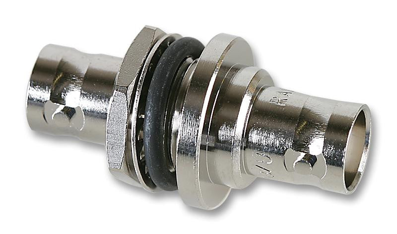 RADIALL R141753000 RF / Coaxial Adaptor, Hermetic, Inter Series Coaxial, Straight Bulkhead Adapter, BNC, Jack, BNC