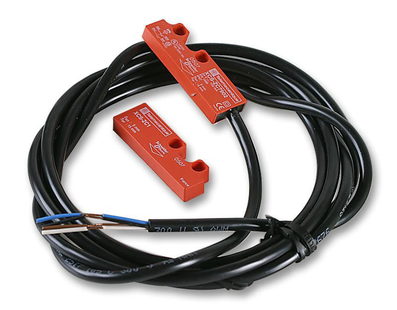 SCHNEIDER ELECTRIC / TELEMECANIQUE XCSDMC7902 Safety Interlock Switch, Magnetic, XCSDMC Series, DPST-NC, Wire Leaded, Not Rated