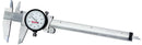STARRETT 120A-6 DIAL SLIDE CALIPER, 6IN