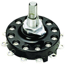 GRAYHILL 19101-06UL SWITCH, ROTARY, SP6T, 15A, 120V