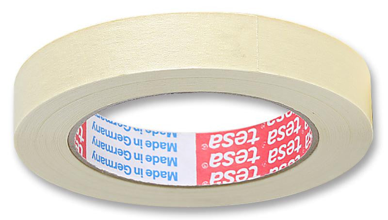 TESA 04323-00013-00 Masking Tape, Crepe Paper, Cream, 48 mm x 50 m