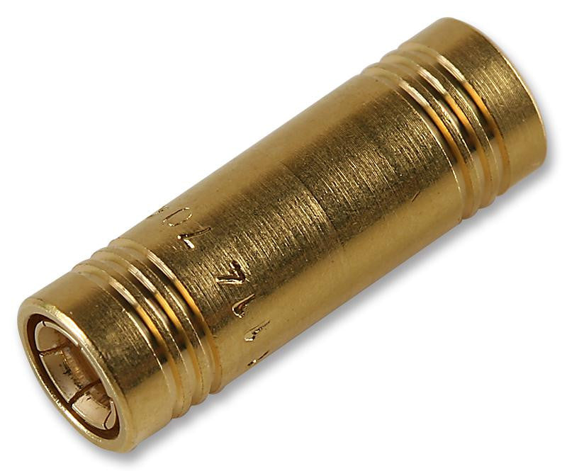 RADIALL R114704000 RF / Coaxial Adaptor, Inter Series Coaxial, Straight Adapter, SMB, Jack, SMB, Jack