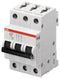 ABB S203M-D6 Thermal Magnetic Circuit Breaker Miniature D Curve System Pro M Compact S200 Series 6 A 3 Pole