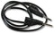 HIRSCHMANN TEST AND MEASUREMENT 973595100 Test Lead, 2mm Banana Plug to 2mm Banana Plug, Black, 60 V, 6 A, 500 mm