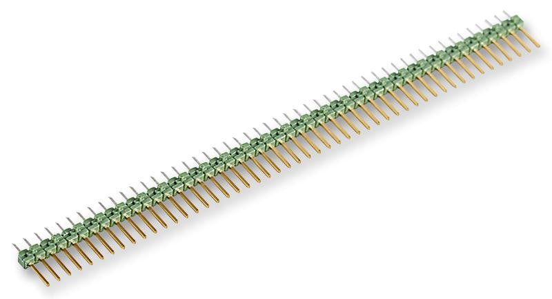 AMP - TE CONNECTIVITY 1-825440-0 Wire-To-Board Connector, 2.54 mm, 20 Contacts, Header, AMPMODU MOD II Series, Through Hole, 2 Rows