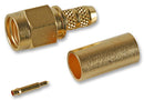 HUBER & SUHNER 11 SMA-50-2-5/111NH RF / Coaxial Connector, SMA Coaxial, Straight Plug, Solder, 50 ohm