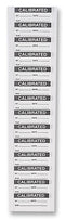 PRO POWER 7827285 Calibrated (A) Labels 16 x 38mm Nylon Cloth 350 Pack Black