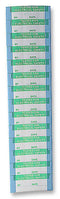 PRO POWER 7827350 Tested For Electrical Safety (B) Labels 16 x 38mm Metalised Polyester 350 Pack Green