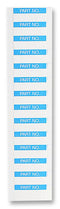 PRO POWER 7827307 Part No. Labels 16 x 38mm Nylon Cloth 350 Pack Blue
