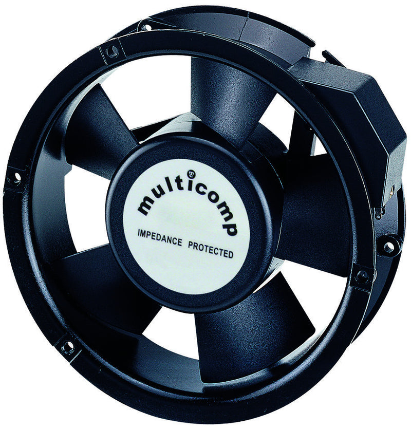 MULTICOMP MC21675 AXIAL FAN, 171MM, 115VAC, 230mA