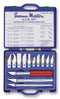 SWANN-MORTON 9101 Scalpel & Blade Set, ACM Craft Knives, 13 Precision Blades, 3 Handles