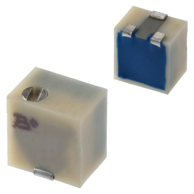 BOURNS 3214W-1-201E Trimmer Potentiometer, 200 ohm, 250 mW, &plusmn; 10%, Trimpot 3214 Series, 5 Turns, Surface Mount Device