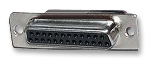 CINCH DEM9S Standard D Sub Connector, 9 Contacts, Receptacle, DE, Series 1, Metal Body, Solder